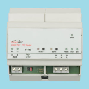 Router für den Mischbetrieb von FT10 und LON Powerline
